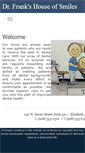 Mobile Screenshot of drfrankshouseofsmiles.com